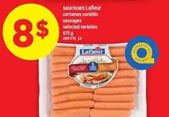 Maxi SAUCISSES LAFLEUR, 675 G offer