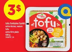 Maxi TOFU FONTAINE SANTÉ | TOFU, 400 G offer