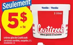 Maxi CRÈME GLACÉE COATICOOK, 2 L offer