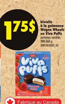Maxi BISCUITS À LA GUIMAUVE WAGON WHEELS OU VIVA PUFFS, 300-360 g offer