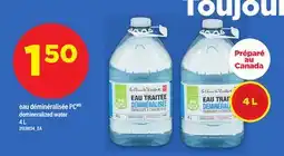 Maxi EAU DÉMINÉRALISÉE PC DEMINERALIZED WATER 4 L offer