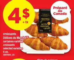 Maxi CROISSANTS DÉLICES DU MARCHÉ, 6 un offer