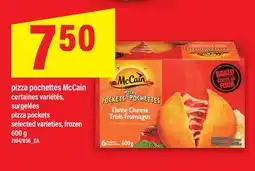 Maxi PIZZA POCHETTES MCCAIN | PIZZA POCKETS, 600 G offer