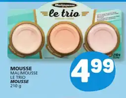 Marché Bonichoix MALIMOUSSE LE TRIO MOUSSE offer