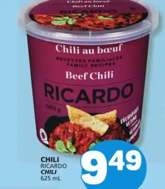 Marché Bonichoix RICARDO CHILI offer