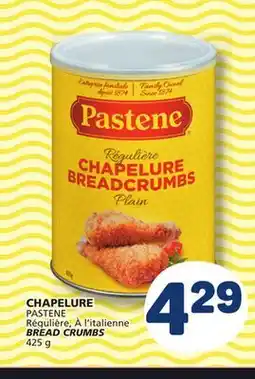 Marché Bonichoix PASTENE BREAD CRUMBS offer