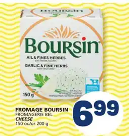 Marché Bonichoix FROMAGE BOURSIN CHEESE offer