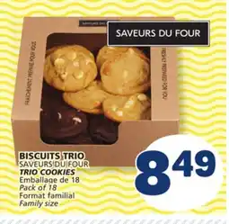 Marché Bonichoix SAVEURS DU FOUR TRIO COOKIES offer
