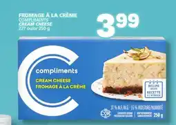 Marché Bonichoix COMPLIMENTS CREAM CHEESE offer