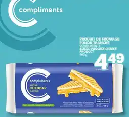 Marché Bonichoix COMPLIMENTS SLICED PROCESS CHEESE offer
