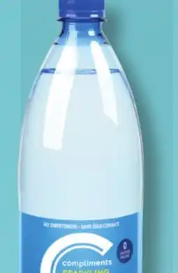 Marché Bonichoix COMPLIMENTS SPARKLING WATER offer