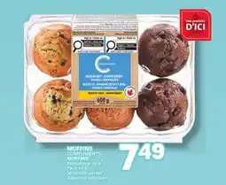 Marché Bonichoix COMPLIMENTS MUFFINS offer