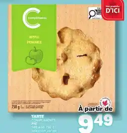 Marché Bonichoix COMPLIMENTS PIE offer