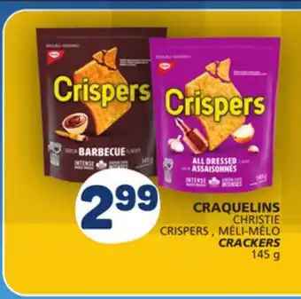 Marché Bonichoix CHRISTIE CRISPERS, MÉLI-MÉLO CRACKERS offer