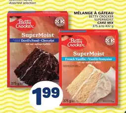 Marché Bonichoix BETTY CROCKER SUPERMOIST CAKE MIX offer