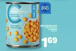 Marché Bonichoix COMPLIMENTS LEGUMES offer