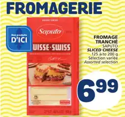 Marché Bonichoix SAPUTO SLICED CHEESE offer