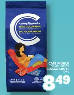 Marché Bonichoix COMPLIMENTS GROUND COFFEE offer