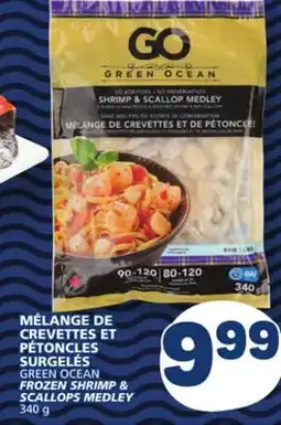 Marché Bonichoix GREEN OCEAN FROZEN SHRIMP & SCALLOPS MEDLEY offer