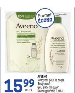 Uniprix AVEENO Nettoyant pour le corps/Body wash, Recharge/Refill offer