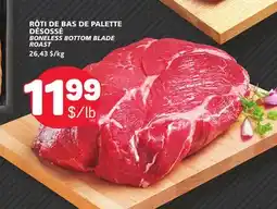 Marché Bonichoix BONELESS BOTTOM BLADE ROAST offer
