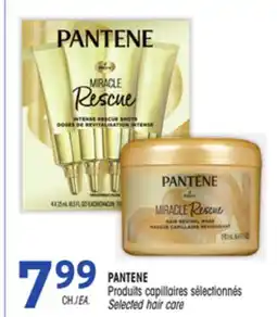 Uniprix PANTENE Produits capillaires sélectionnés/ Selected hair care offer