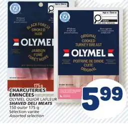 Marché Bonichoix OLYMEL OR LAFLEUR SHAVED DELI MEATS offer