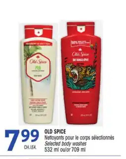 Uniprix OLD SPICE Nettoyants pour le corps sélectionnés/Selected body washes offer