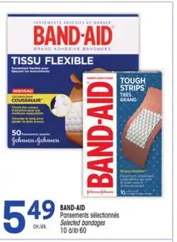 Uniprix BAND-AID Pansements sélectionnés /Selected bandages offer