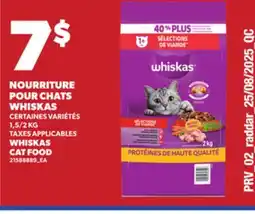Provigo WHISKAS CAT FOOD offer