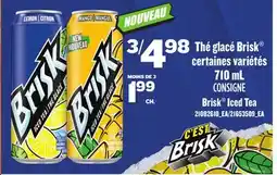 Provigo THE GLACÉ BRISK , 710 ML offer