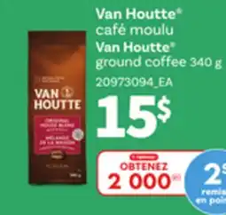 Provigo VAN HOUTTE GROUND COFFEE 340 G offer