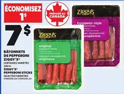 Provigo ZIGGY'S PEPPERONI STICKS, 300 G offer