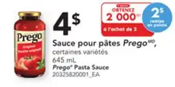 Provigo SAUCE POUR PÂTES PREGOMD, 645 mL offer