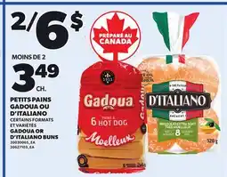 Provigo PETITS PAINS GADOUA OU D'ITALIANO offer