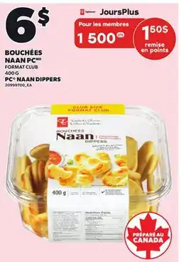 Provigo BOUCHÉES NAAN PC, 400 G offer