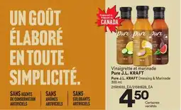 Provigo VINAIGRETTE ET MARINADE PURE J.L. KRAFT, 355 ML offer