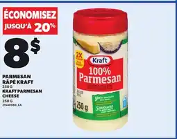 Provigo PARMESAN RÂPÉ KRAFT, 250 G offer