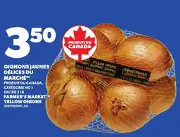 Provigo OIGNONS JAUNES DÉLICES DU DU MARCHEMC offer