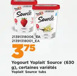 Provigo YOGOURT YOPLAIT SOURCE , 630 G offer