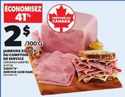 Provigo JAMBONS ZIGGY'S DU COMPTOIR DE SERVICE offer