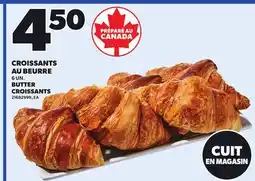 Provigo CROISSANTS AU BEURRE, 6 UN offer