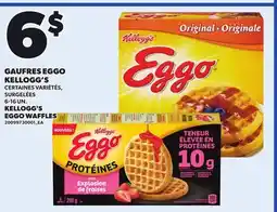 Provigo GAUFRES EGGO KELLOGG'S, 6-16 UN offer