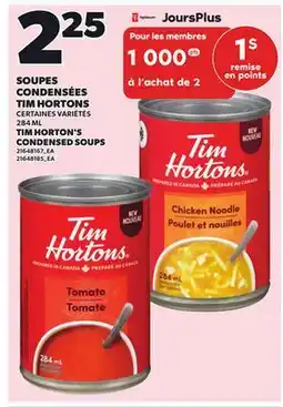 Provigo CONDENSÉES TIM HORTONS, 284 ML offer