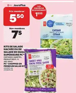 Provigo KITS DE SALADE HACHÉE OU DE SALADE DE QUALITÉ SUPÉRIEURE PCMD, 282-369 G offer