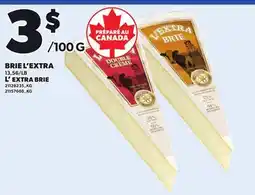 Provigo BRIE L'EXTRA, 13,56/LB offer