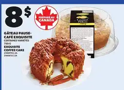 Provigo GÂTEAU PAUSE- CAFÉ EXQUISITE, 750 G offer
