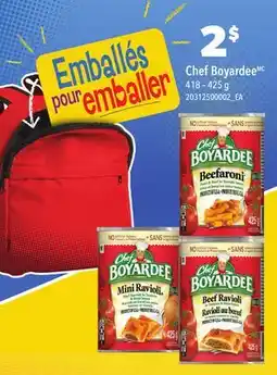 Provigo Chef BoyardeeMC, 418 – 425 g offer