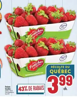 Marché Adonis FRAISES LOCALES | LOCAL STRAWBERRIES offer