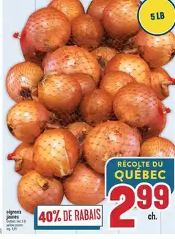 Marché Adonis OIGNONS JAUNES | YELLOW ONIONS offer